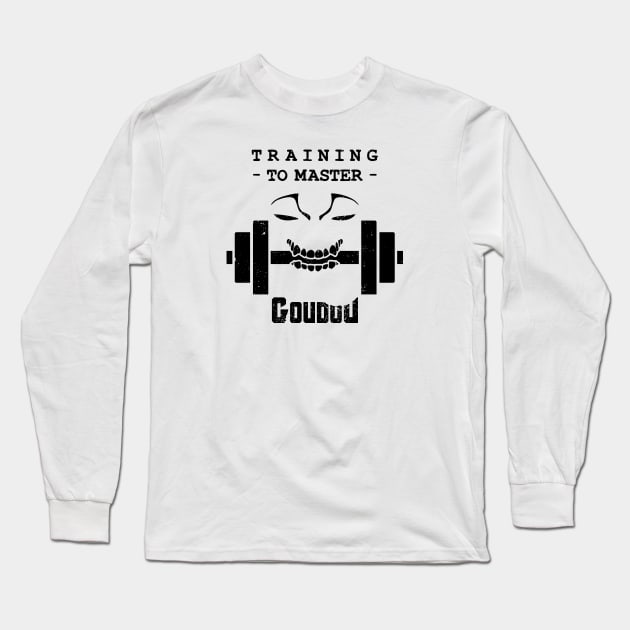 Training to Master Goudou - black Long Sleeve T-Shirt by CCDesign